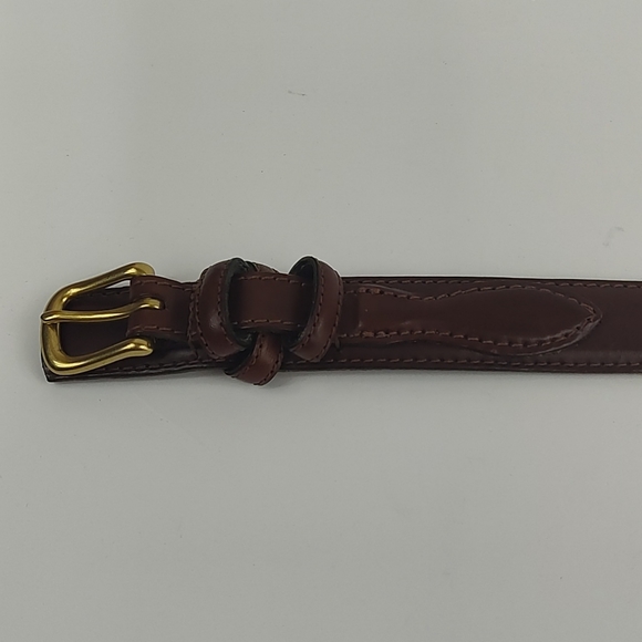 Italian Leather Belt, Size 42 - Picture 5 of 12